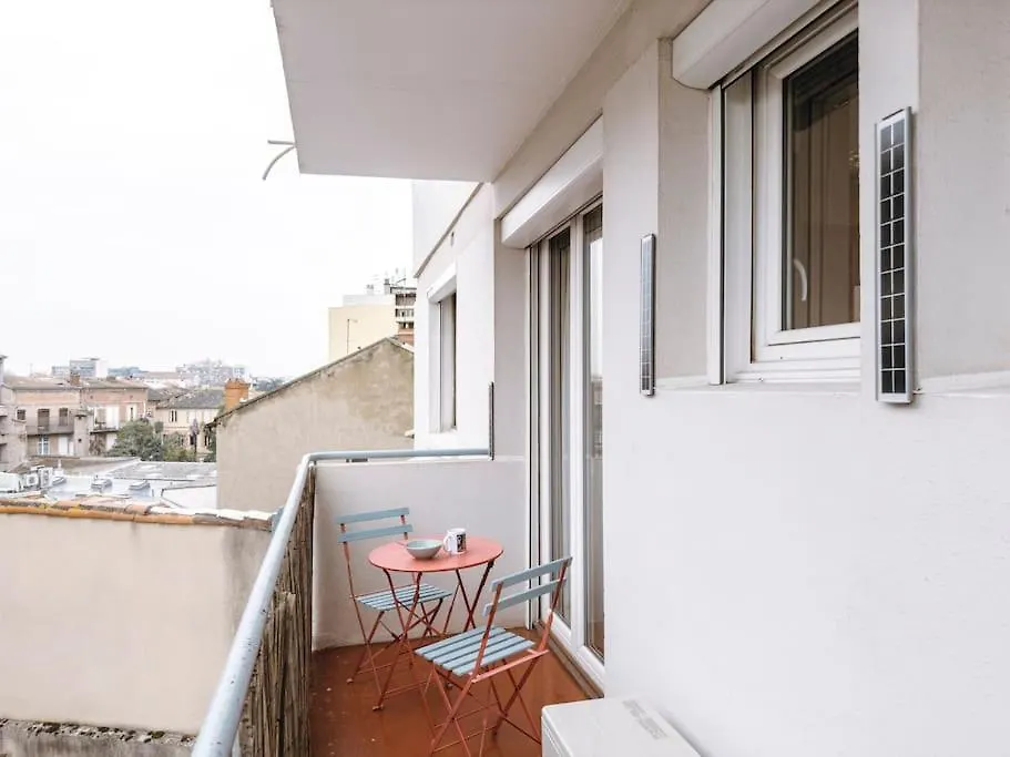 Cozy 2 Bedroom Artbnb Toulouse Train Station Garage Wi-Fi 0*,