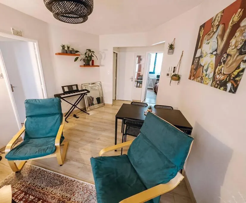 Apartament Cozy 2 Bedroom Artbnb Toulouse Train Station Garage Wi-Fi