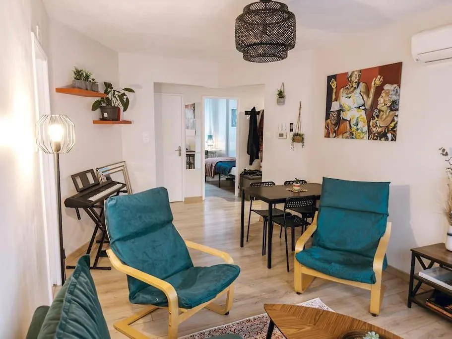 Cozy 2 Bedroom Artbnb Toulouse Train Station Garage Wi-Fi 0*,  Francja