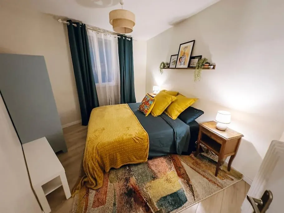 Cozy 2 Bedroom Artbnb Toulouse Train Station Garage Wi-Fi France